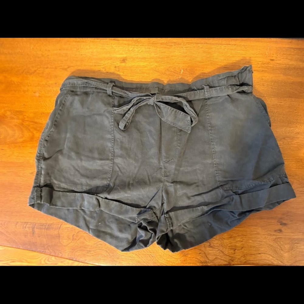 Women's Black Casual Shorts